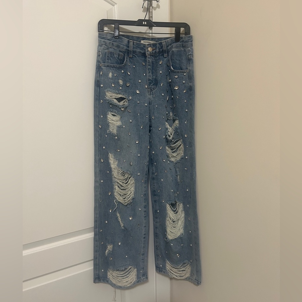 Peekskill Jeans with Diamonds
